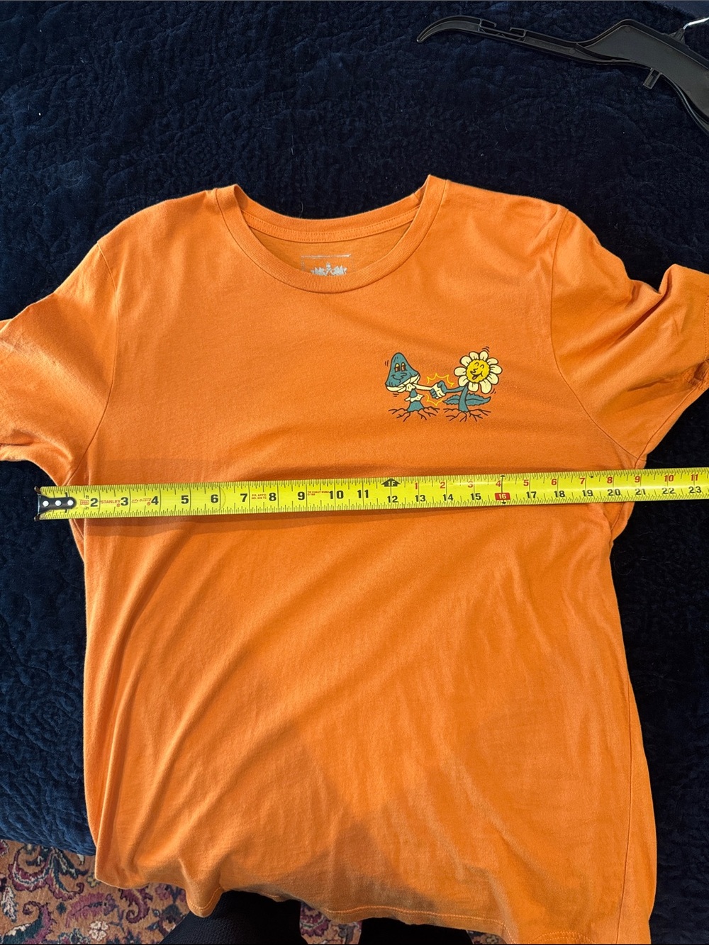 Rhymesayers Atmosphere - Orange Graphic T-Shirt with Sun Flower Print -  Lg - Picture 6 of 12